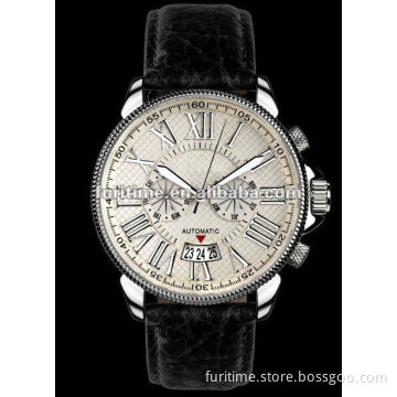 fashion automatic luxury watch, men luxury watch,sporty stainless steel wrist watch